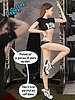 This is supposed to be a private photoshoot - Natasha gym 2 by Dark Lord