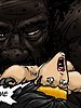 Smacked his giant ball sacks against her pussy lips and trembling thighs - Farm girl by Illustrated interracial