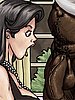 Her tiny hands couldn't even reach all the way around his nasty big black cock - Produce Man by Illustrated interracial