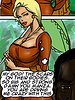 Elizabeth feels her pussy stretches to accomodate his massive black cock - Manza by Illustrated interracial 2016