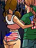 Fuck explode in me big black daddy I love your firework exploding inside of my white womb - Happy 4th of July y'all by Illustrated interracial