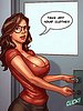 Keep pushing that big black dick inside my tight little pussy - Detention by Black n White comics 2016